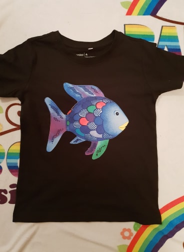 Rainbow Fish Kids Tshirt