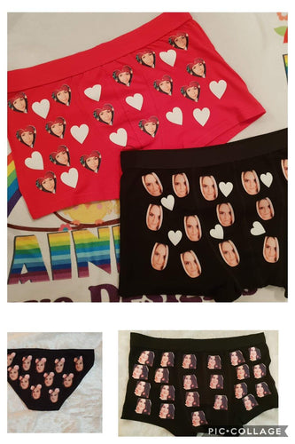 Mens Personalised undies (underwear, jocks,boxers)