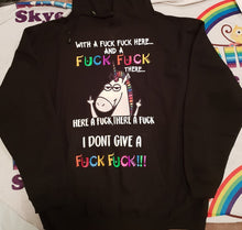 Unicorn With a F@!$ Swear Hoodie