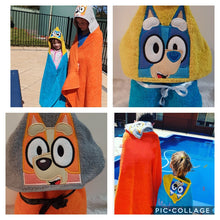 Bluey and Bingo Hooded Towel