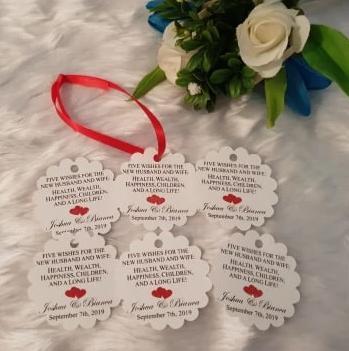 Gift Tags (weddings, engagements , birthdays )