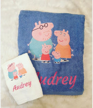 Peppa Pig Personalised Towel