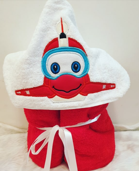 Super Wings Hooded Towel