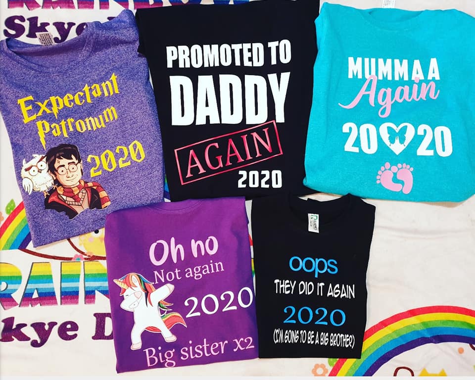 Family baby Announcement Tshirts
