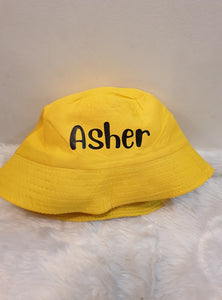 Bucket  hats personalised