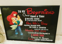 The Little Mermaid  Valentines day Frames