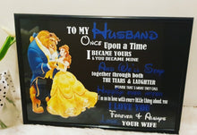 Beauty and the Beast Valentines day Frames