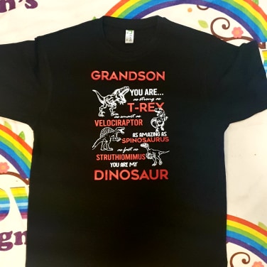 Grandson Dinosaur Tshirt