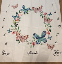 Milestone Baby Layout Blanket
