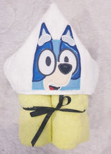 Bluey and Bingo Hooded Towel