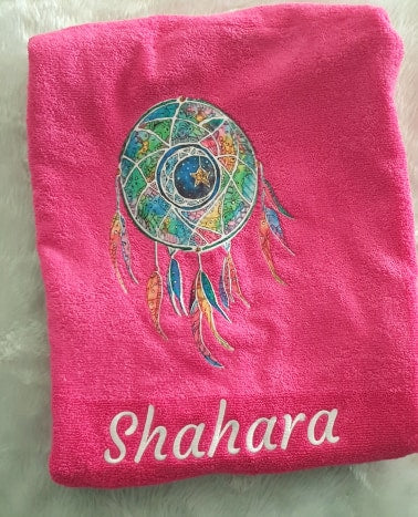 Dream Catcher Personalised Towel