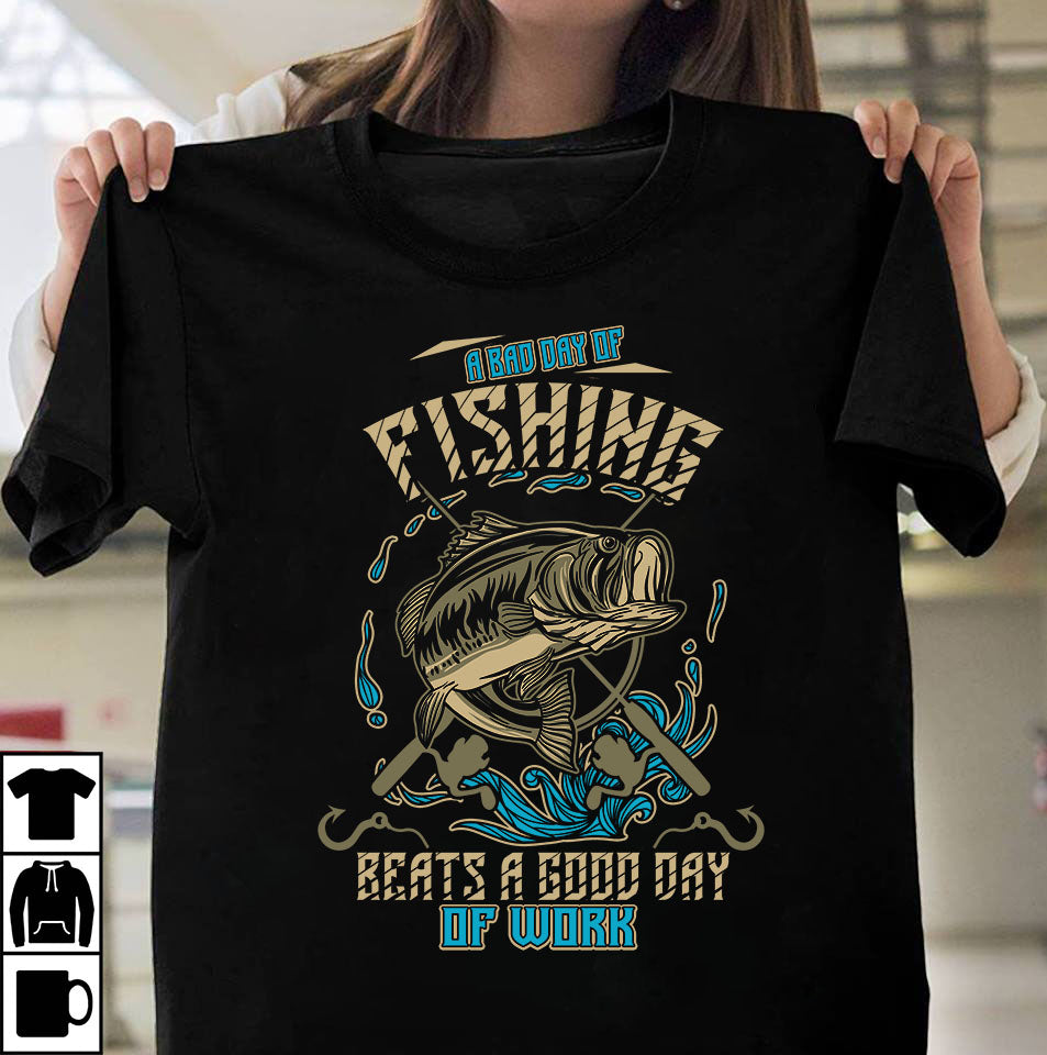 A Bad Day of Fishing Tshirt