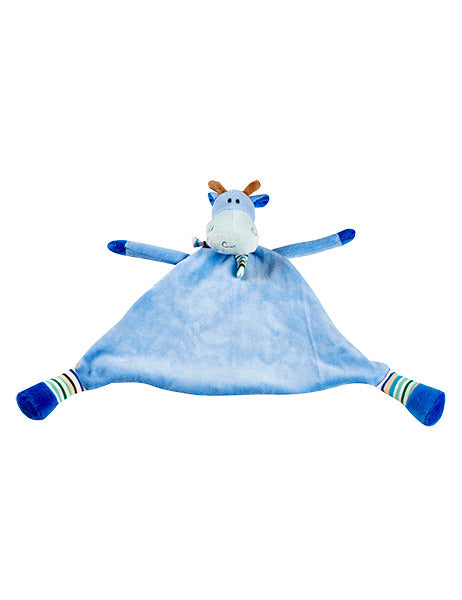 Oeko blue Giraffe Comforter
