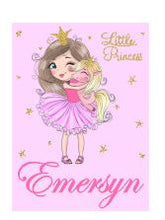 Little Princess Custom Blanket