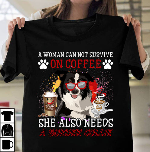 Coffee and Border Collie