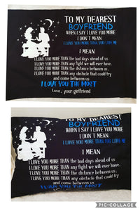 Pillow cases personalised