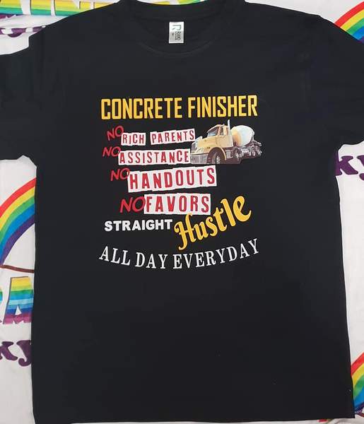 Concrete Finisher T-shirt