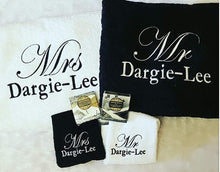 Wedding Gift Towel Set Mr&Mrs