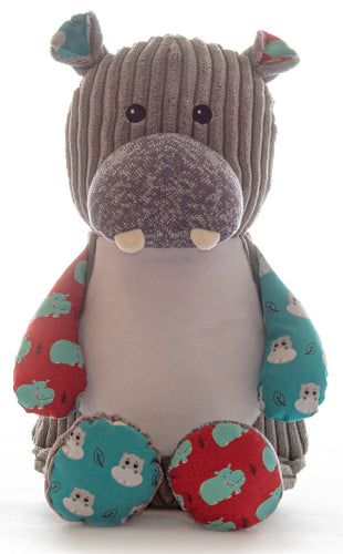 Harlequin Hippo teddy