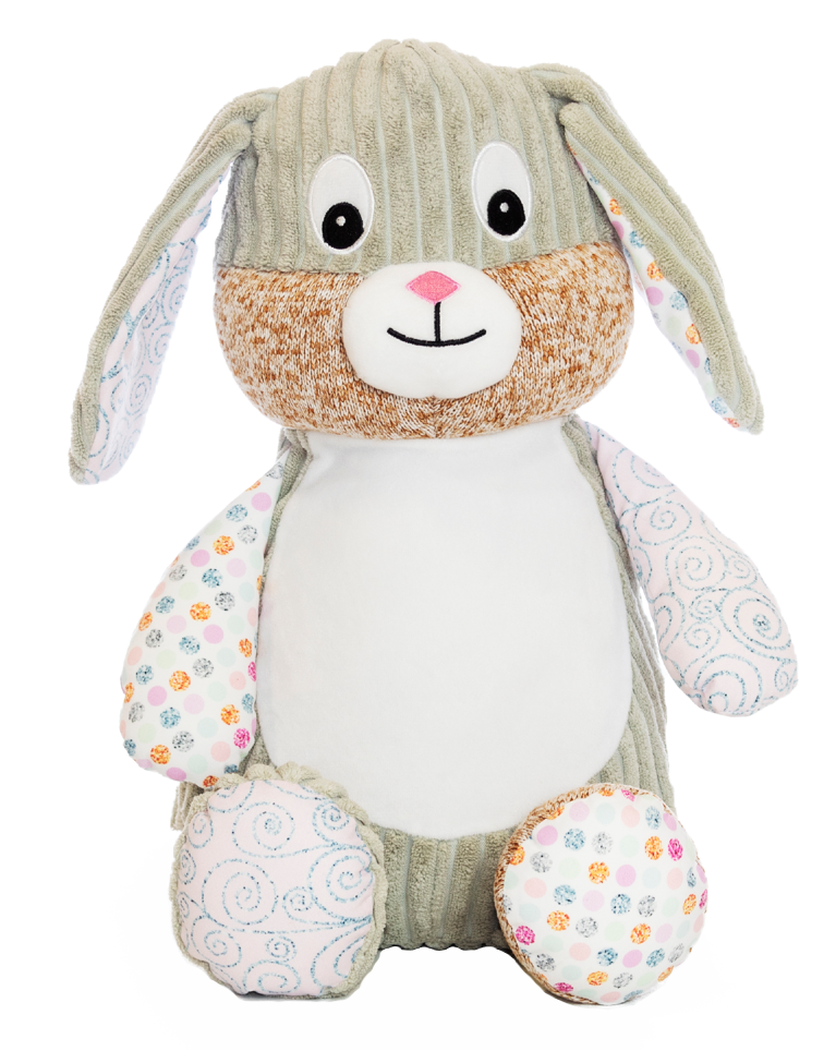 Harlequin Bunny - Icing Sugar
