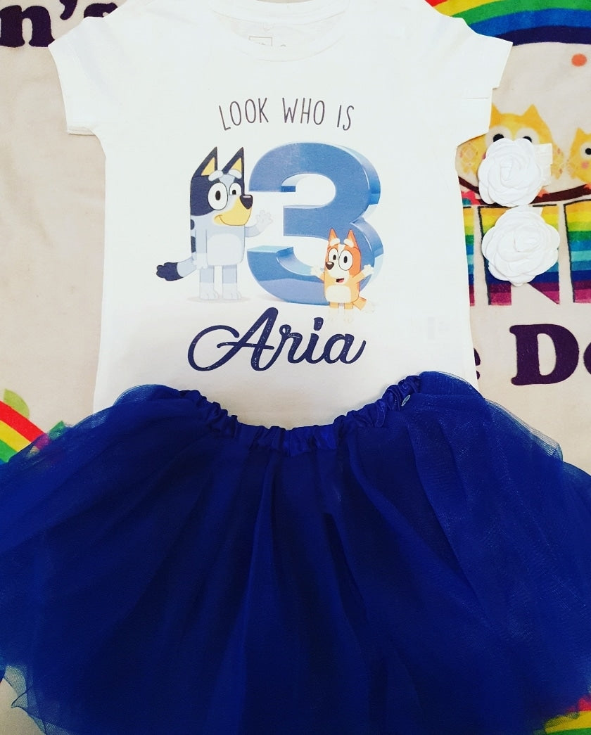 BLUEY birthday set girls