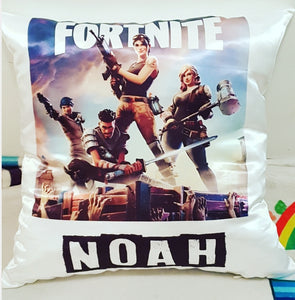 Fortnite personalised cushions