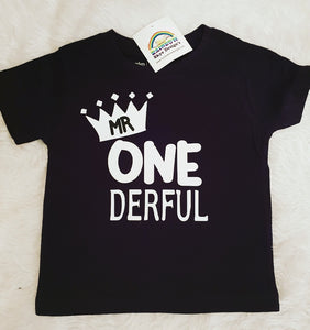 Mr one derful tshirt