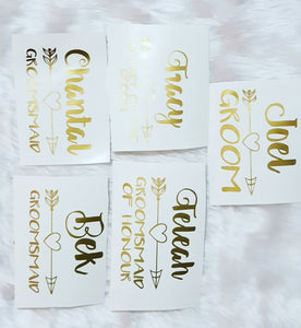 Do it yourself glass decals