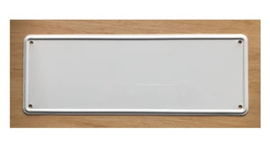 Personalised number plates