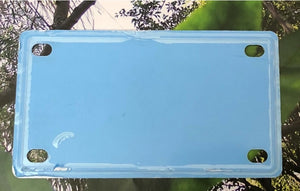 Personalised number plates