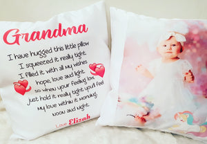 Personalised cushions