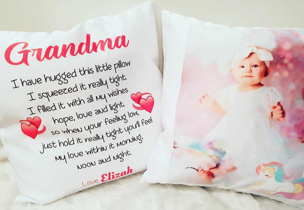 Personalised cushions