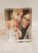Glass Crystal Photo Block  Plaque