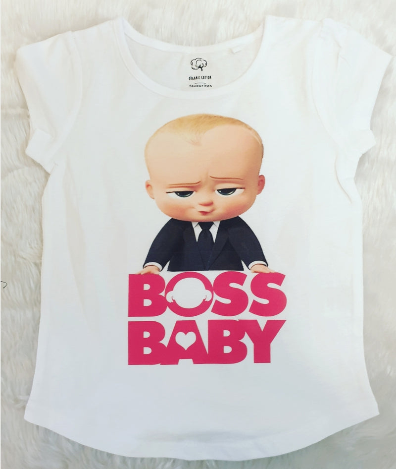 Boss baby t shirt Rainbow Skye Designs