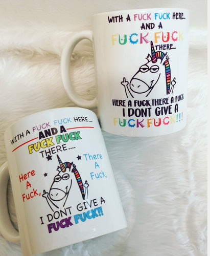 Unicorn I don't give a @!#! Mug