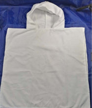 Hooded poncho towel