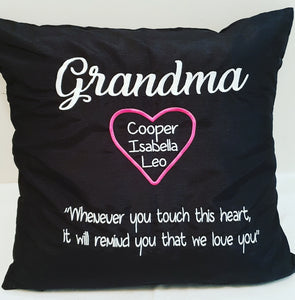 Personalised cushions