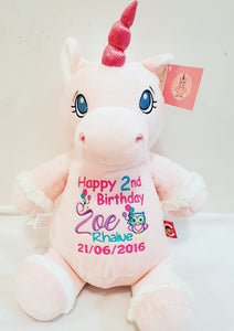 PInk Unicorn Teddy.