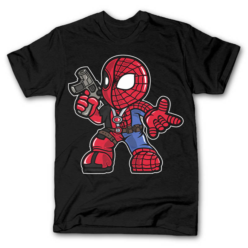 SpiderMan Deadpool Tshirt
