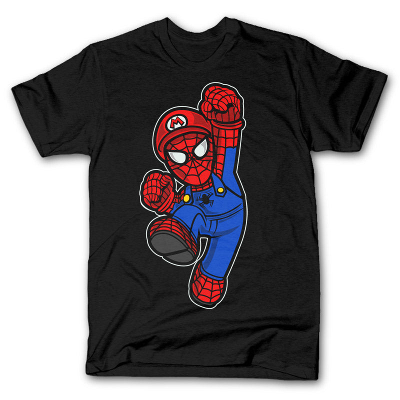 Spiderman Mario Tshirt