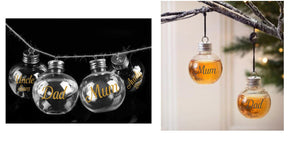Adult Christmas Bauble Ornament