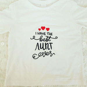 Personalised Aunty Tshirts.