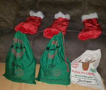 Santa Christmas Sacks.