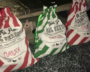 Santa Christmas Sacks.