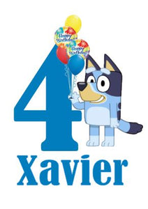 Bluey Birthday Tshirt
