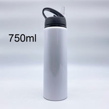 750ml straw water/drink bottle