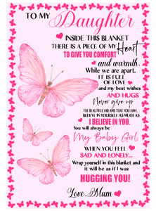 Butterfly Daughter Blanket