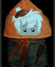 Bambam and Pebbles Hooded Towel