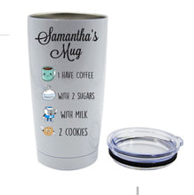 Personalised tumbler mugs