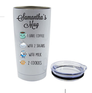 Personalised tumbler mugs